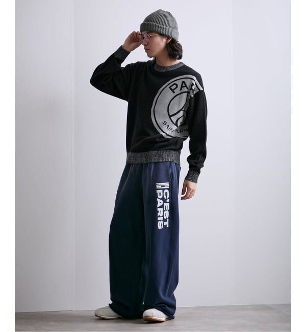 Paris Saint-Germain「【Paris Saint-Germain / パリ・サン＝ジェルマン】 JP Emblem knit pullover」|ニット・セーター|
