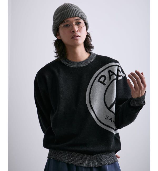 Paris Saint-Germain「【Paris Saint-Germain / パリ・サン＝ジェルマン】 JP Emblem knit pullover」|ニット・セーター|