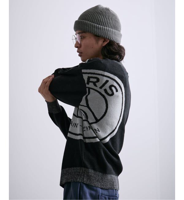 Paris Saint-Germain「【Paris Saint-Germain / パリ・サン＝ジェルマン】 JP Emblem knit pullover」|ニット・セーター|