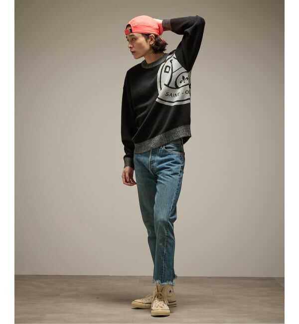 Paris Saint-Germain「【Paris Saint-Germain / パリ・サン＝ジェルマン】 JP Emblem knit pullover」|ニット・セーター|