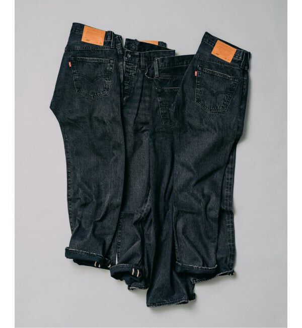 EDIFICE「《再予約》LEVI&rsquo;S(R)/リーバイス(R) 別注 BIG E 501(R) BLACK L28」|デニム|