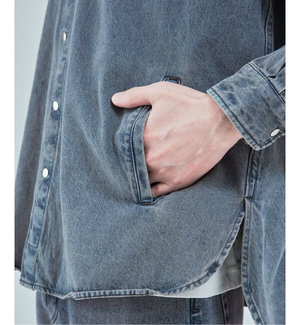 EDIFICE「LE JEAN DE EDIFICE 9オンス デニムシャツ」|デニムジャケット|