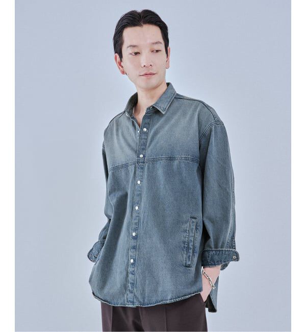 EDIFICE「LE JEAN DE EDIFICE 9オンス デニムシャツ」|デニムジャケット|