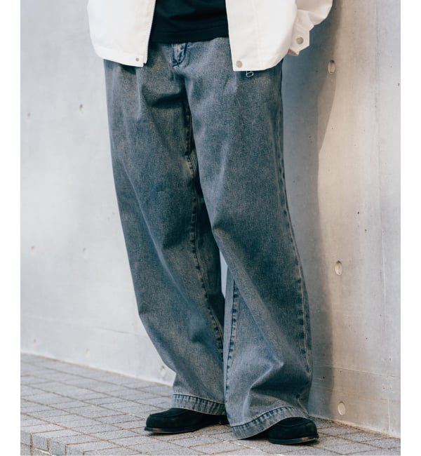 EDIFICE「LE JEAN DE EDIFICE ワイド デニム」|デニム|