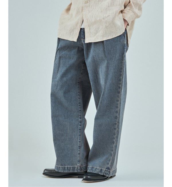 EDIFICE「LE JEAN DE EDIFICE ワイド デニム」|デニム|