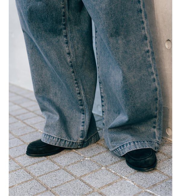EDIFICE「LE JEAN DE EDIFICE ワイド デニム」|デニム|