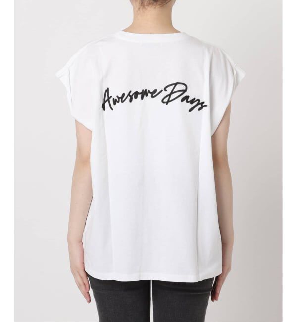 JOURNAL STANDARD relume「《追加3》刺繍ロゴフレンチTEE」|Tシャツ・カットソー|