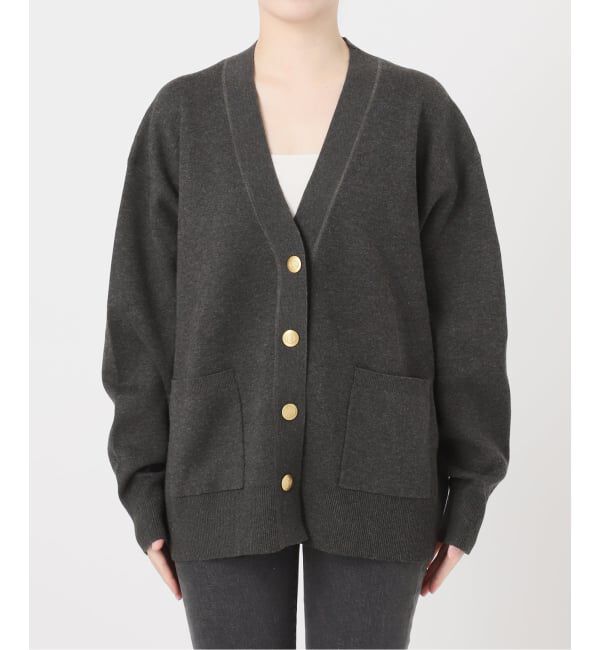 JOURNAL STANDARD relume「《追加2》コットンカシミヤミックスダブルニットVネックカーディガン」|カーディガン|