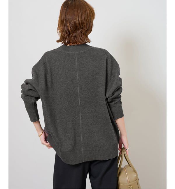 JOURNAL STANDARD relume「《追加2》コットンカシミヤミックスダブルニットVネックカーディガン」|カーディガン|