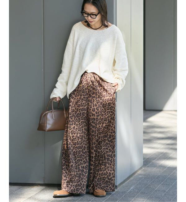 JOURNAL STANDARD「レオパードプリントギャザーパンツ」|その他|