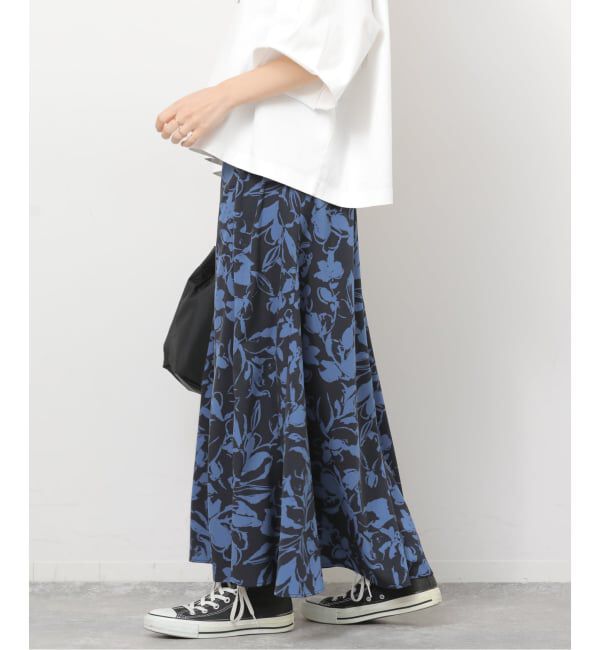 JOURNAL STANDARD relume「バイカラーリーフプリントスカート」|スカート|