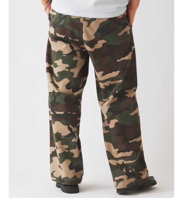 JOURNAL STANDARD relume「UNIVERSAL OVERALL / ユニバーサルオーバーオール 別注 1タック ワイドパンツ」|チノ|