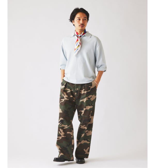 JOURNAL STANDARD relume「UNIVERSAL OVERALL / ユニバーサルオーバーオール 別注 1タック ワイドパンツ」|チノ|