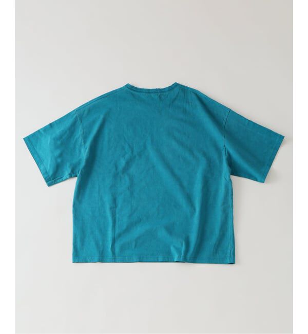 J.S.Homestead「J.S.Homestead / コールド ダイ ダメージ ネック Tシャツ」|Tシャツ・カットソー|