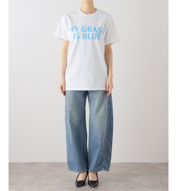 FRAMeWORK「【BLUESCENTRIC / ブルースセントリック】 MY GRASS IS BLUE SS TEE」|Tシャツ・カットソー|