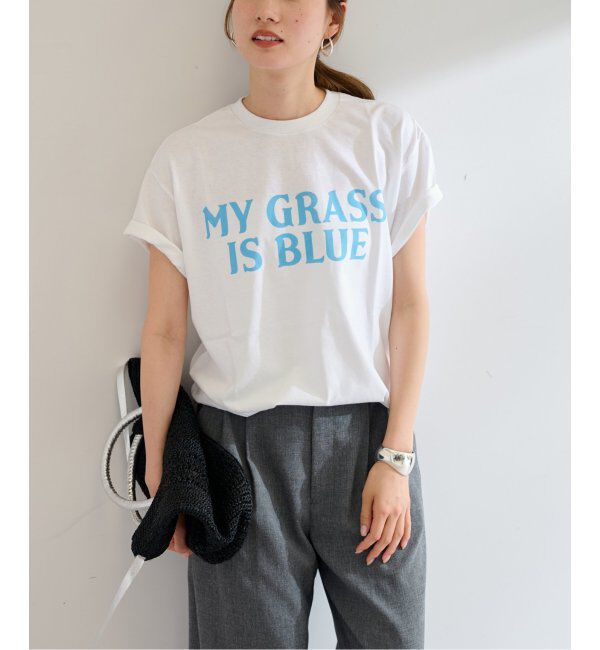 FRAMeWORK「【BLUESCENTRIC / ブルースセントリック】 MY GRASS IS BLUE SS TEE」|Tシャツ・カットソー|