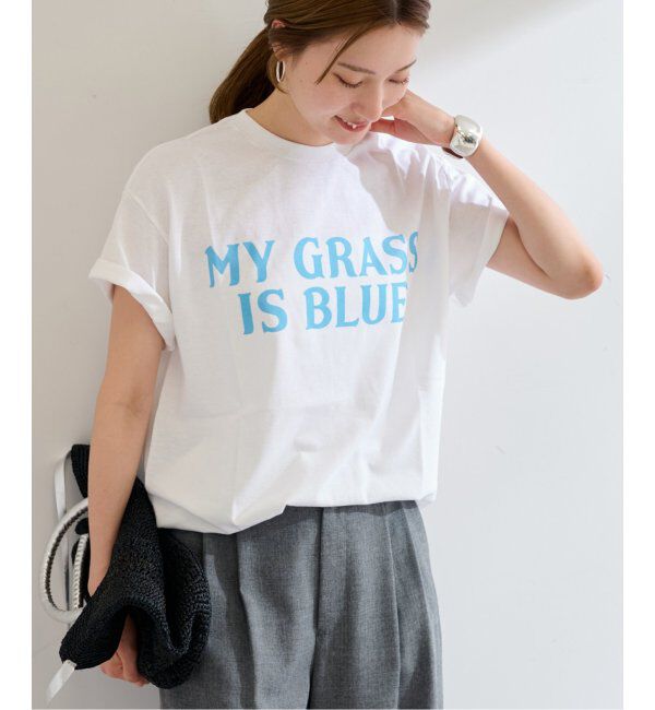 FRAMeWORK「【BLUESCENTRIC / ブルースセントリック】 MY GRASS IS BLUE SS TEE」|Tシャツ・カットソー|
