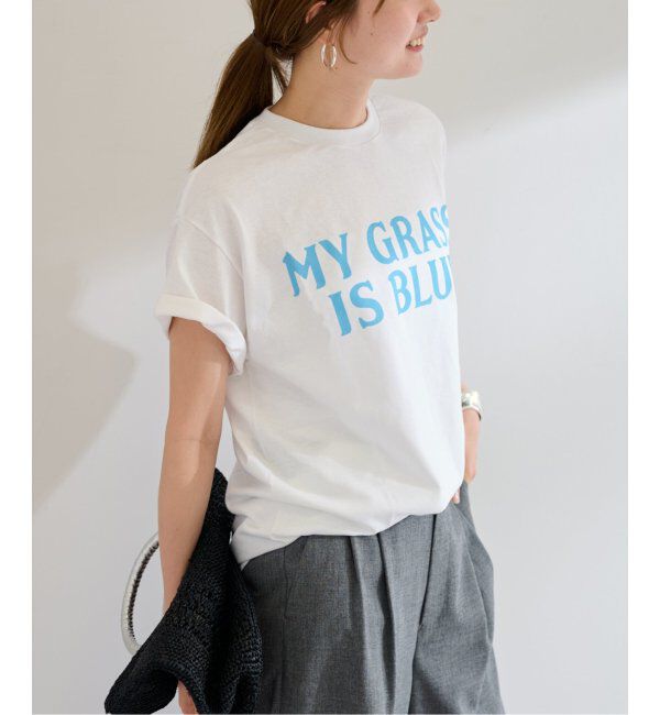 FRAMeWORK「【BLUESCENTRIC / ブルースセントリック】 MY GRASS IS BLUE SS TEE」|Tシャツ・カットソー|