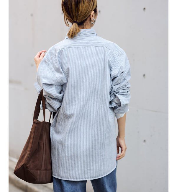 FRAMeWORK「PAYDAY/ペイデイ 別注ヒッコリーシャツブルゾン」|シャツ・ブラウス|