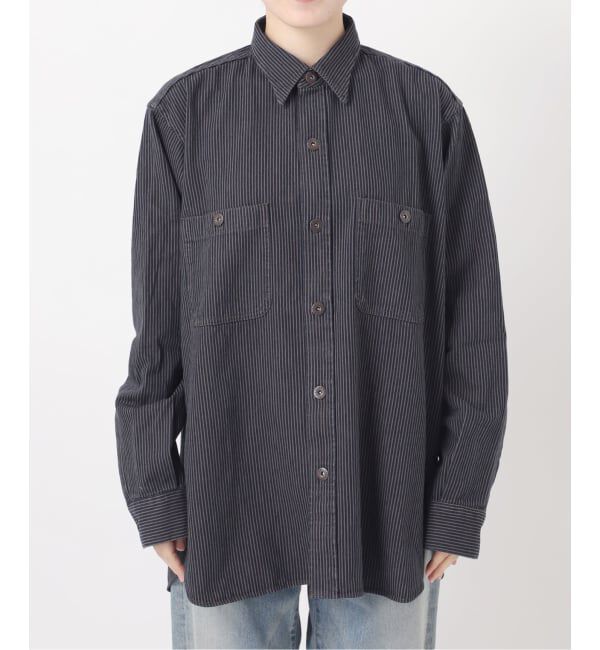 FRAMeWORK「PAYDAY/ペイデイ 別注ヒッコリーシャツブルゾン」|シャツ・ブラウス|