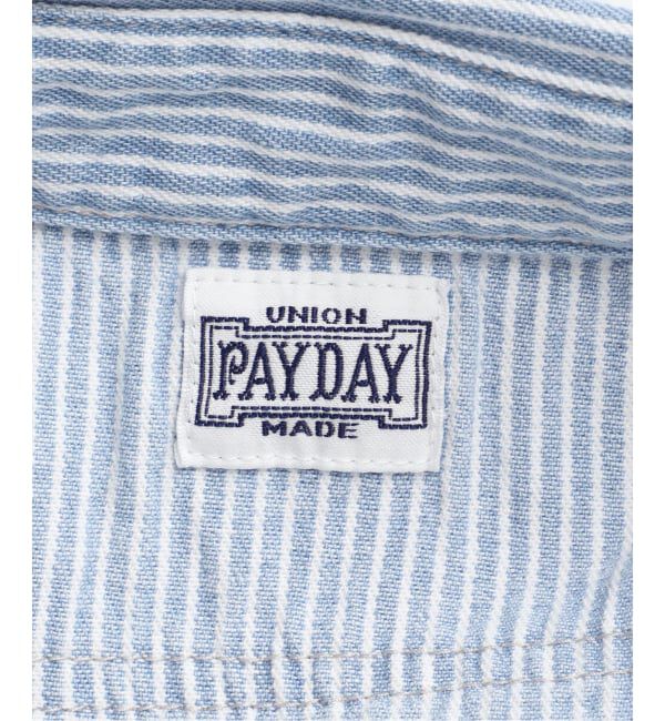 FRAMeWORK「PAYDAY/ペイデイ 別注ヒッコリーシャツブルゾン」|シャツ・ブラウス|