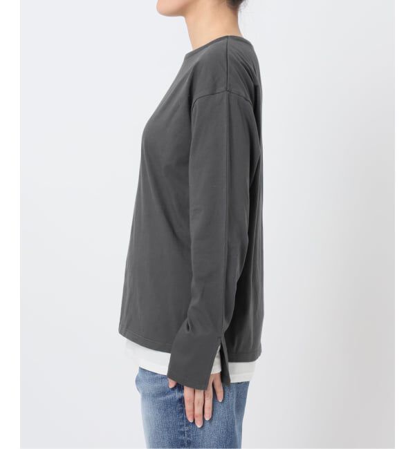 Spick and Span「《一部店舗+WEB限定》2枚SET レイヤードプルオーバー」|Tシャツ・カットソー|