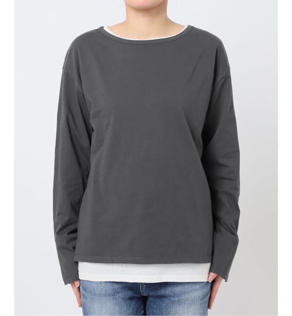 Spick and Span「《一部店舗+WEB限定》2枚SET レイヤードプルオーバー」|Tシャツ・カットソー|