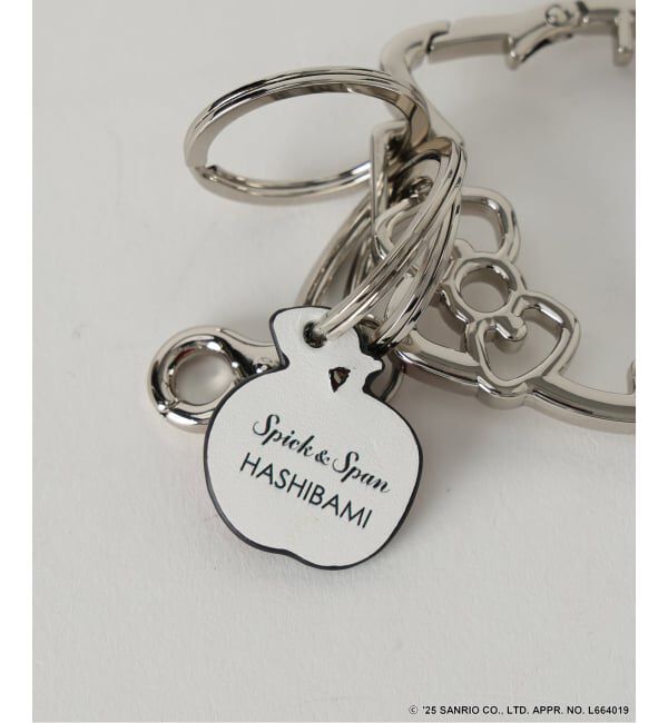 Spick and Span「《追加》HELLO KITTY S&S HASHIBAMI FACEカラビナ」|キーケース|