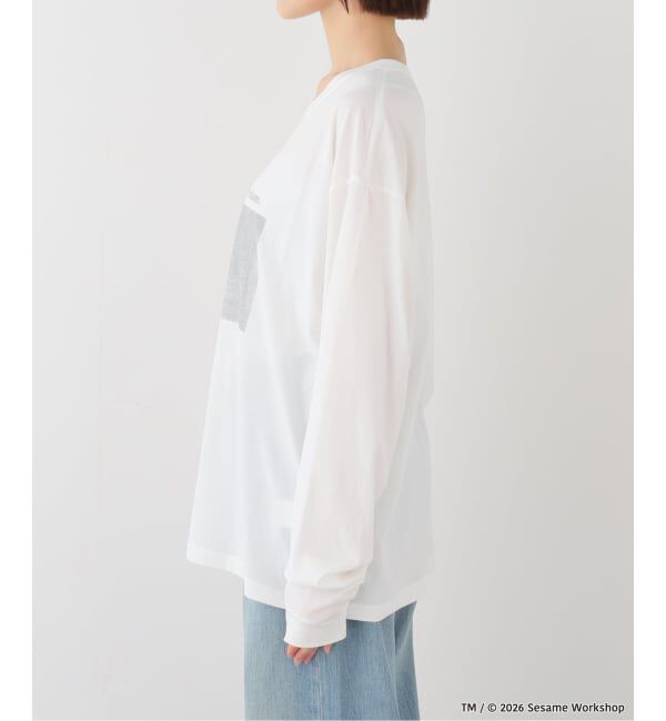 FRAMeWORK「st johns 3rd club/セントジョンズサードクラブ クッキーモンスター ロンT」|Tシャツ・カットソー|