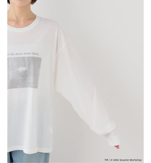 FRAMeWORK「st johns 3rd club/セントジョンズサードクラブ クッキーモンスター ロンT」|Tシャツ・カットソー|