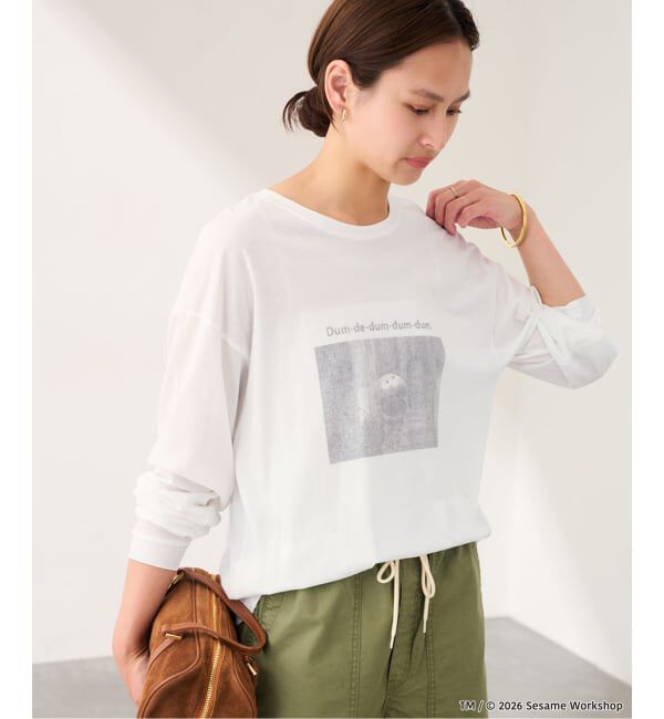 FRAMeWORK「st johns 3rd club/セントジョンズサードクラブ クッキーモンスター ロンT」|Tシャツ・カットソー|