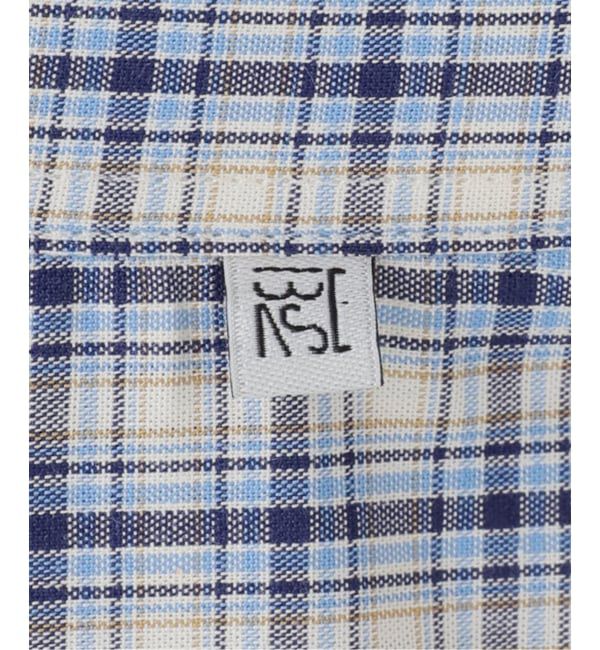 FRAMeWORK「BASERANGE/ベースレンジ　CLAUDE SHIRT(ブルー)」|シャツ・ブラウス|