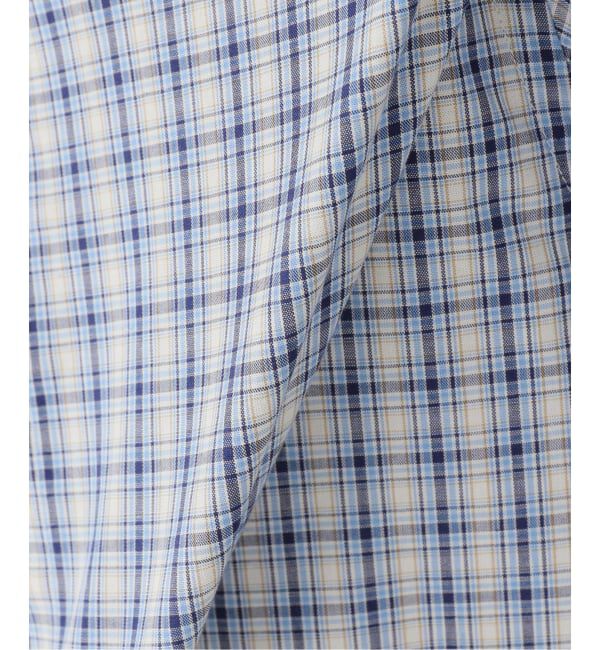 FRAMeWORK「BASERANGE/ベースレンジ　CLAUDE SHIRT(ブルー)」|シャツ・ブラウス|