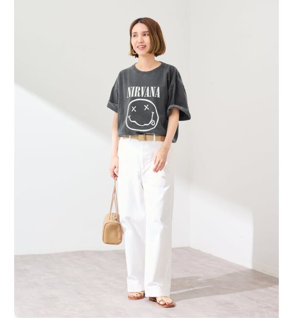 FRAMeWORK「≪予約≫JOHNBULL/ジョンブル NIRVANA SMILEY Tシャツ」|Tシャツ・カットソー|