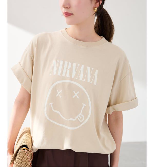 FRAMeWORK「≪予約≫JOHNBULL/ジョンブル NIRVANA SMILEY Tシャツ」|Tシャツ・カットソー|