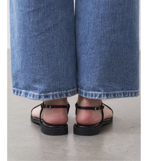  「《追加3》GRISEメタルリングクロストングサンダル」|サンダル|