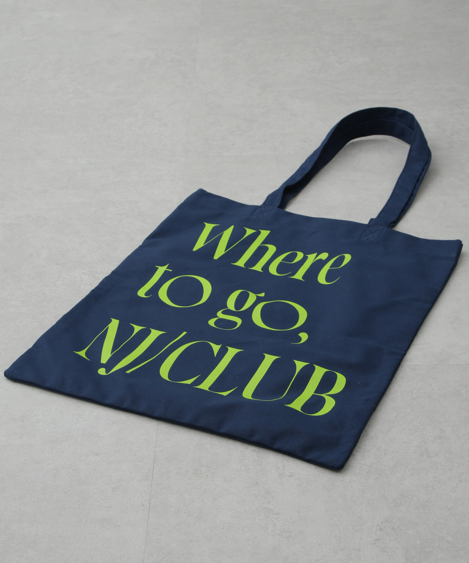 nano･universe「「NJ/CLUB」 グラフィックロゴトートバッグ」|ショルダー・メッセンジャー|