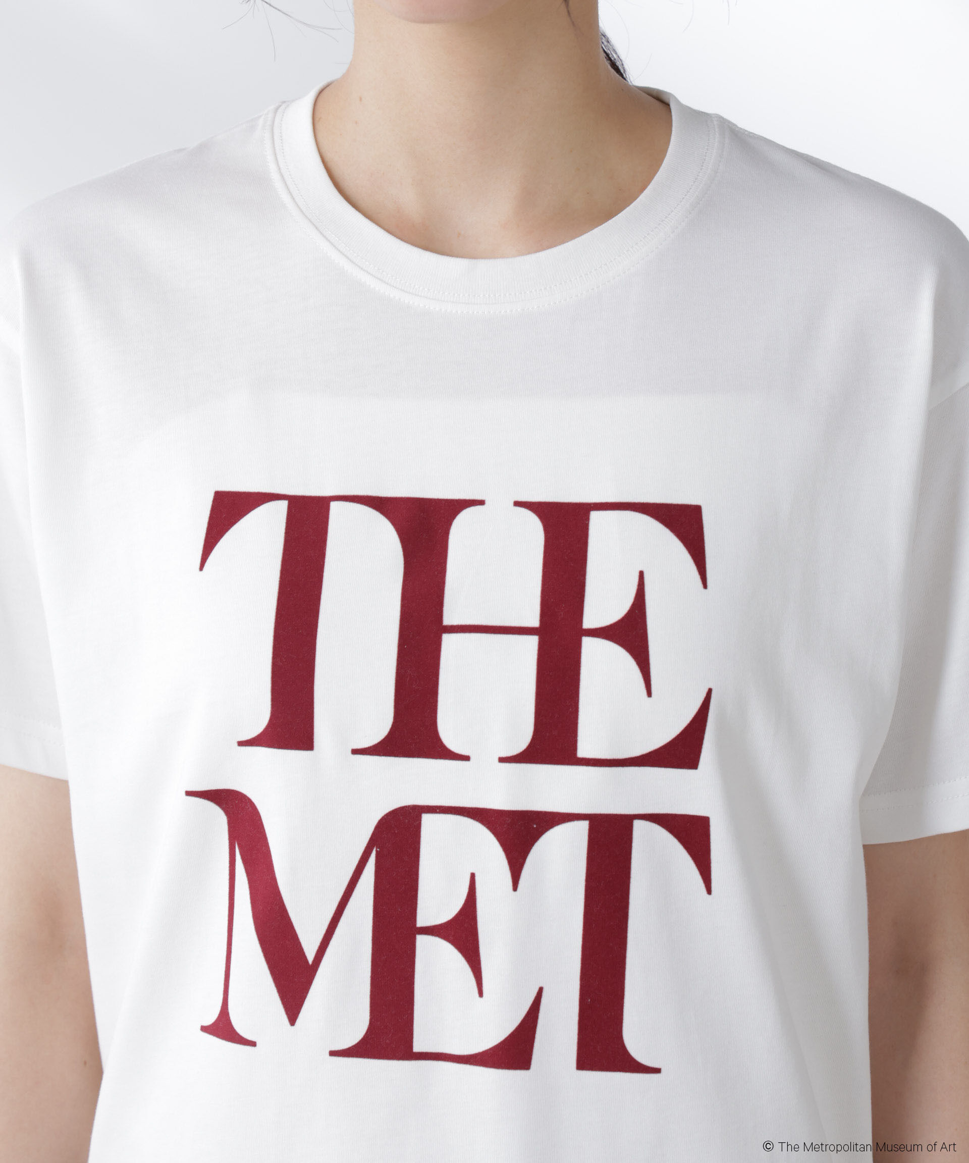 nano･universe「The Met 別注ロゴプリントTシャツ」|Tシャツ・カットソー|