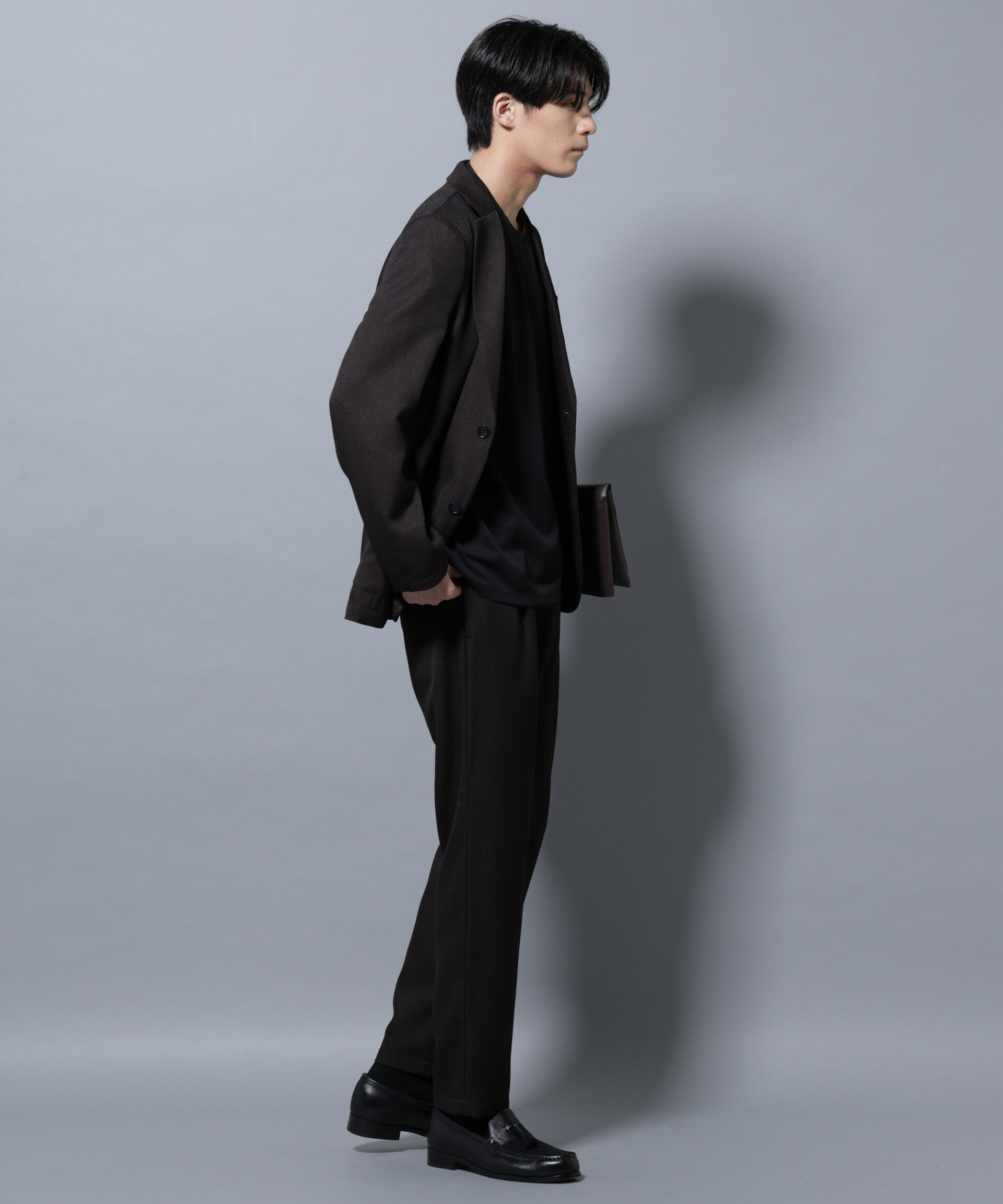 nano･universe「シャンブレーツイルセットアップ」|スーツ|