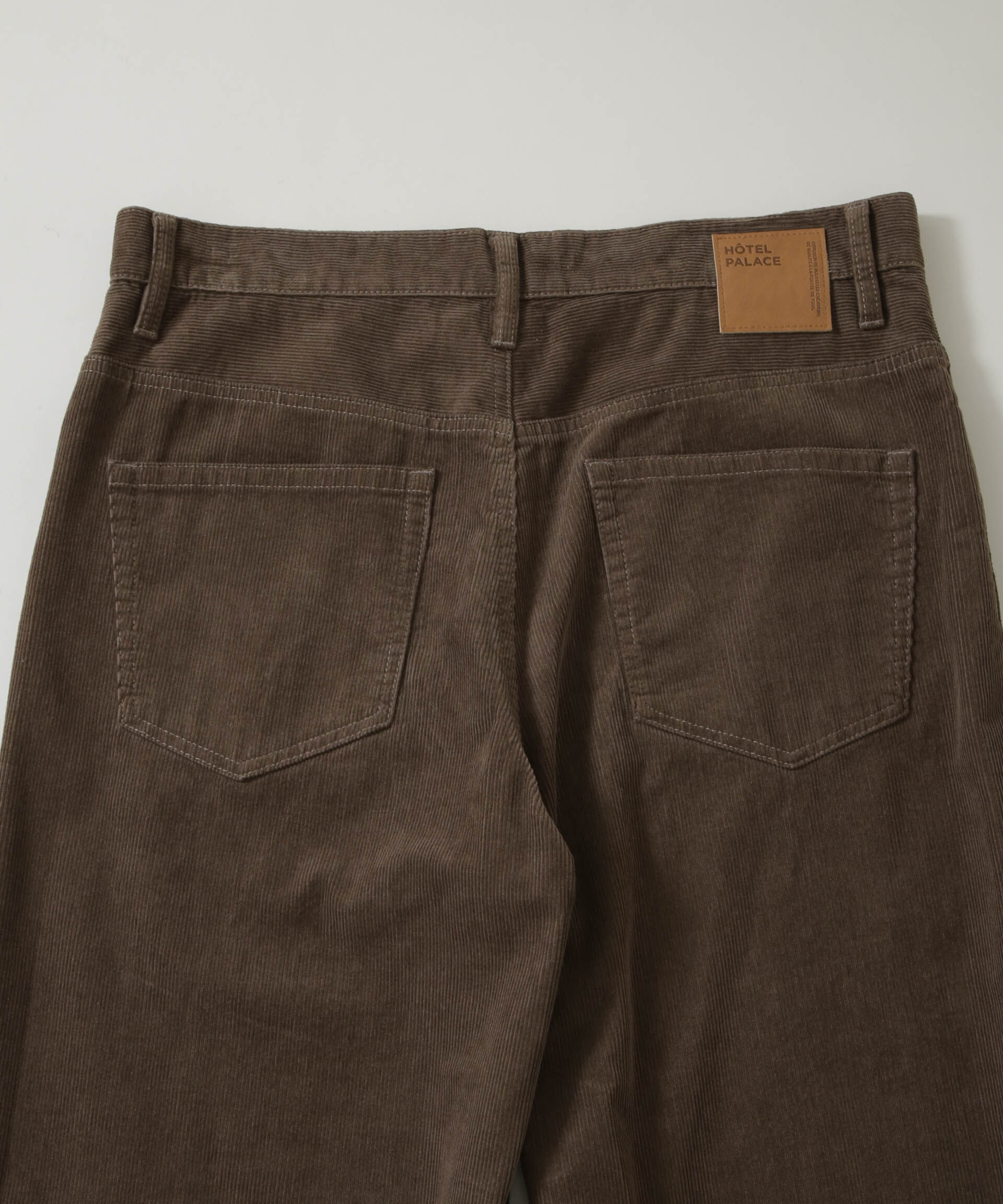 nano･universe「｢HOTEL PALACE｣ ワイドストレートコーデュロイパンツ」|チノ|