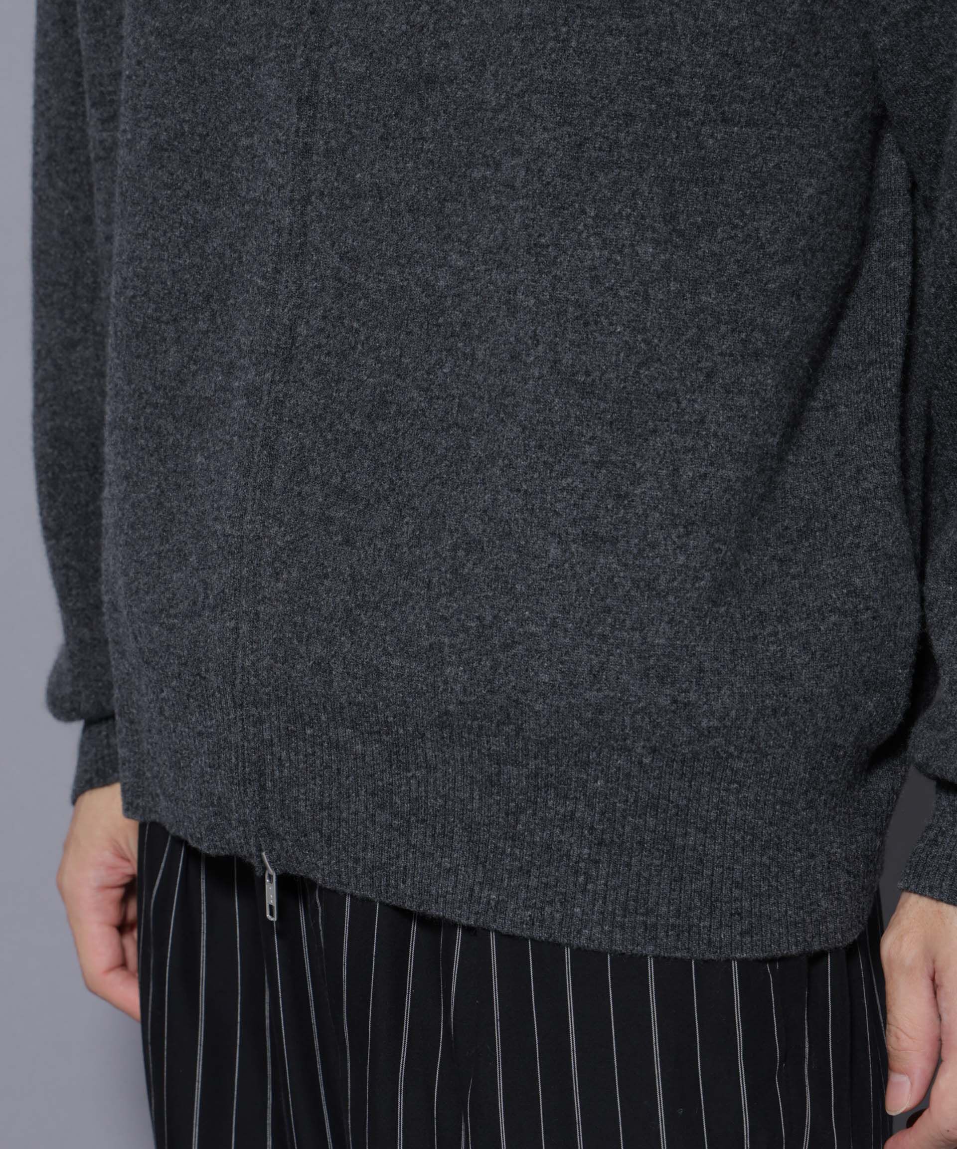 nano･universe「ウールカシミヤドライバーズニット」|ニット・セーター|