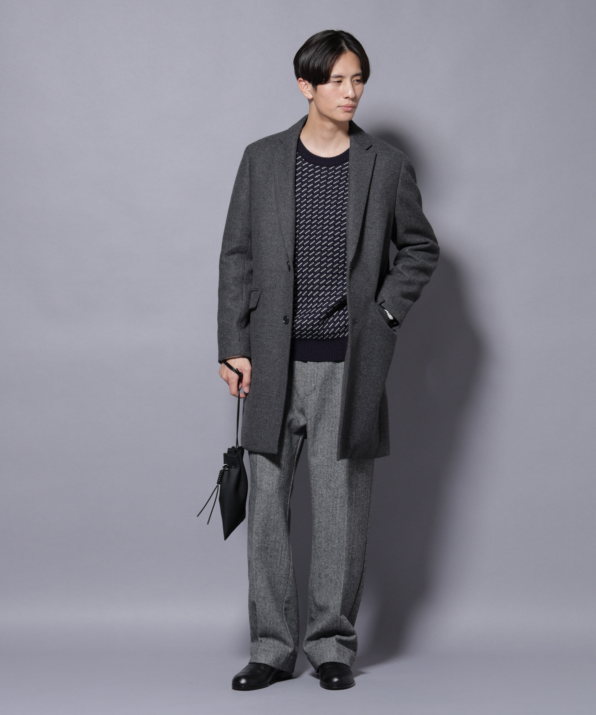 nano･universe「ウール/Nメルトンチェスターコート」|その他|