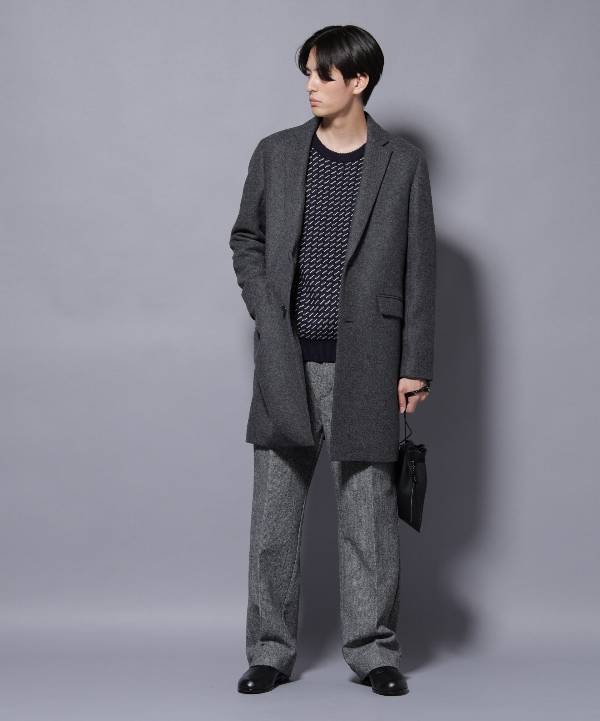 nano･universe「ウール/Nメルトンチェスターコート」|その他|