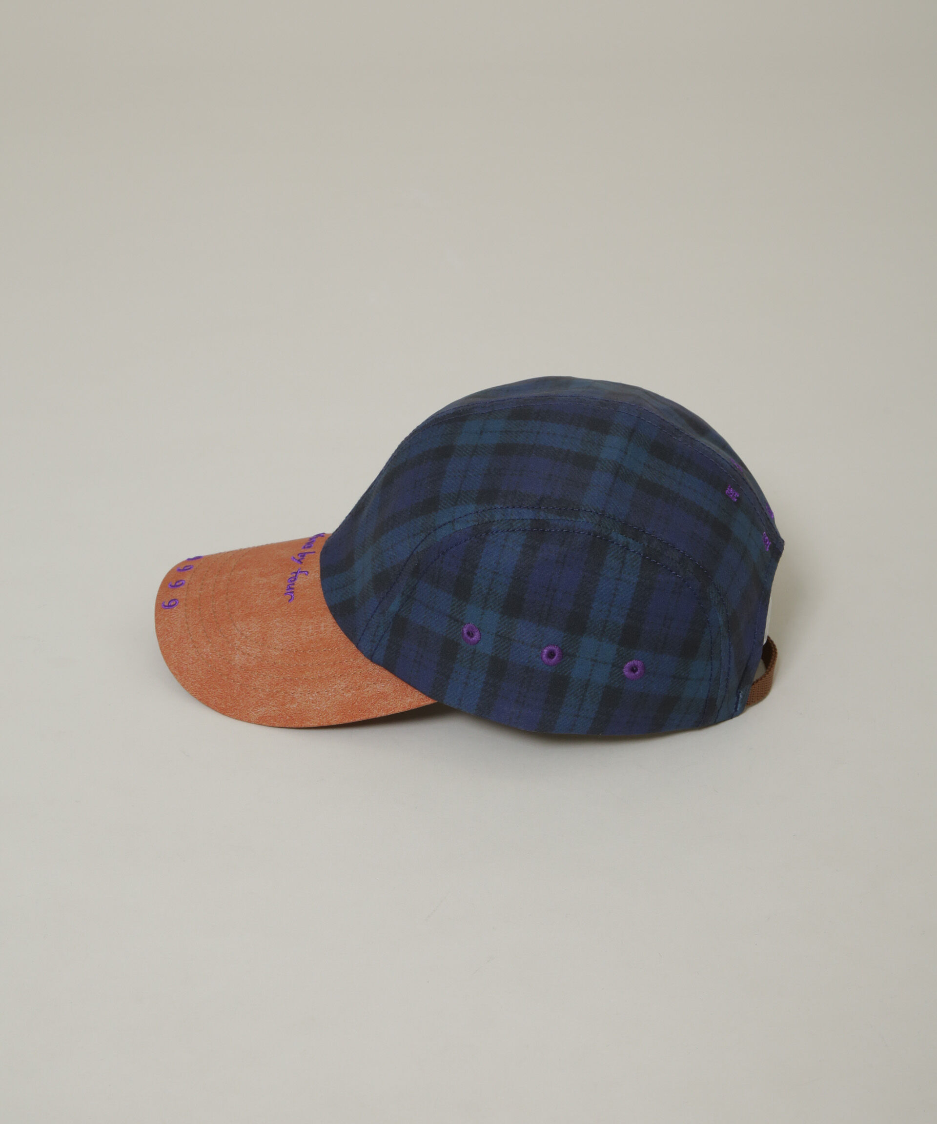 nano･universe「nine by four/94 WR PE-POPLIN PRINT 4P CAP」|キャップ・キャスケット|