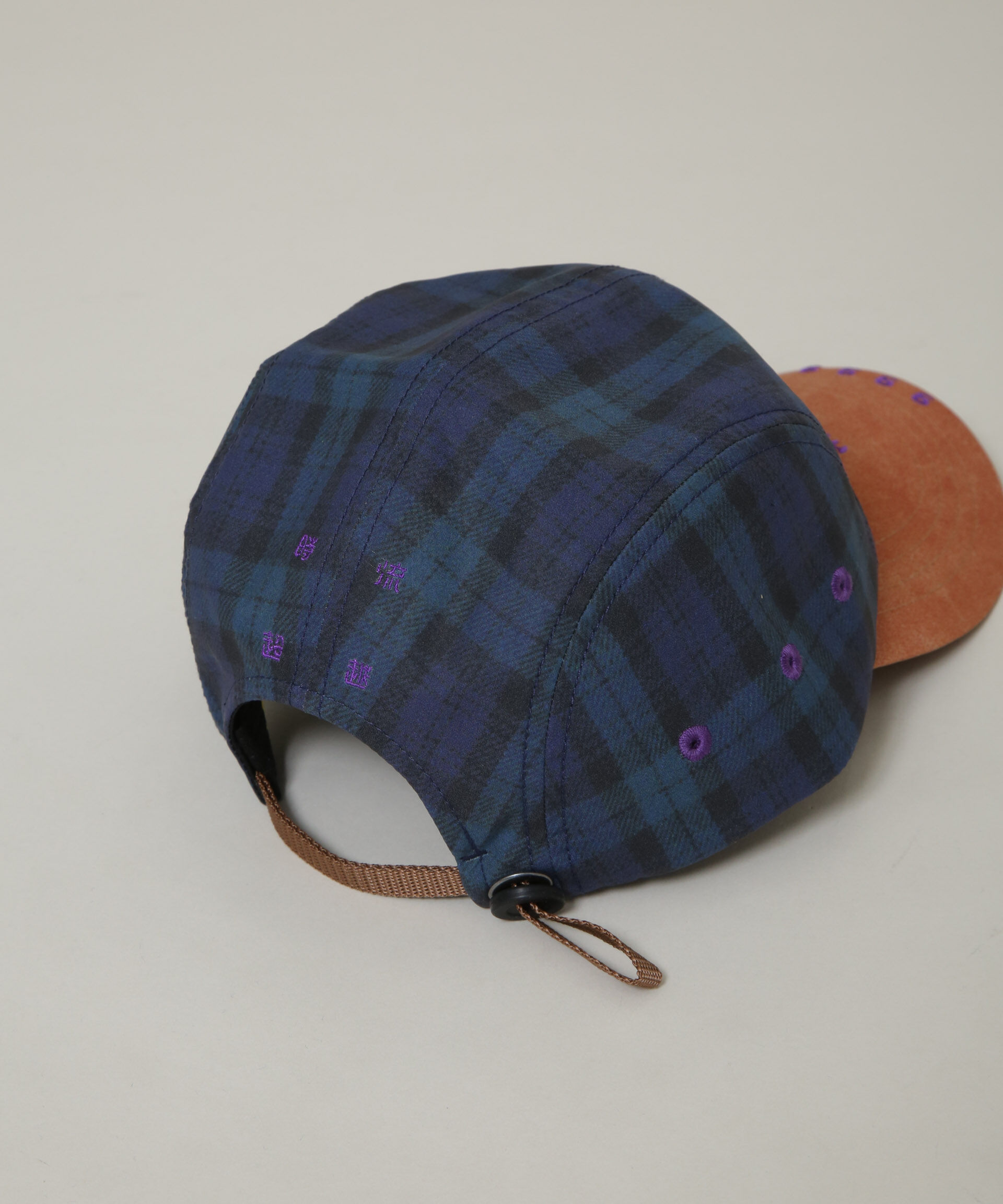 nano･universe「nine by four/94 WR PE-POPLIN PRINT 4P CAP」|キャップ・キャスケット|