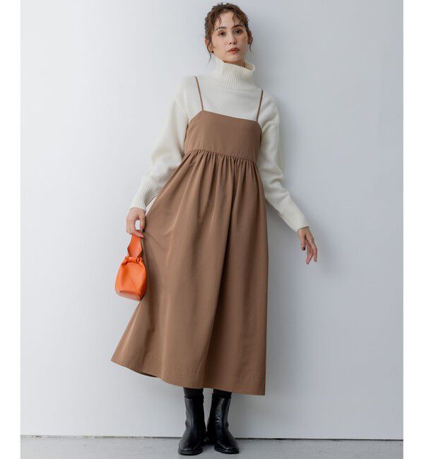 組曲「ウールカシミヤミックス ロールネック ニット」|ニット・セーター|