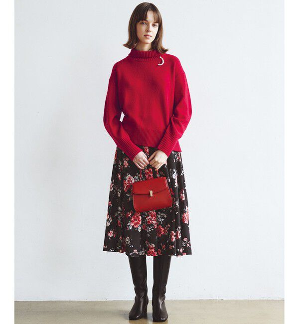 組曲「ウールカシミヤミックス ロールネック ニット」|ニット・セーター|