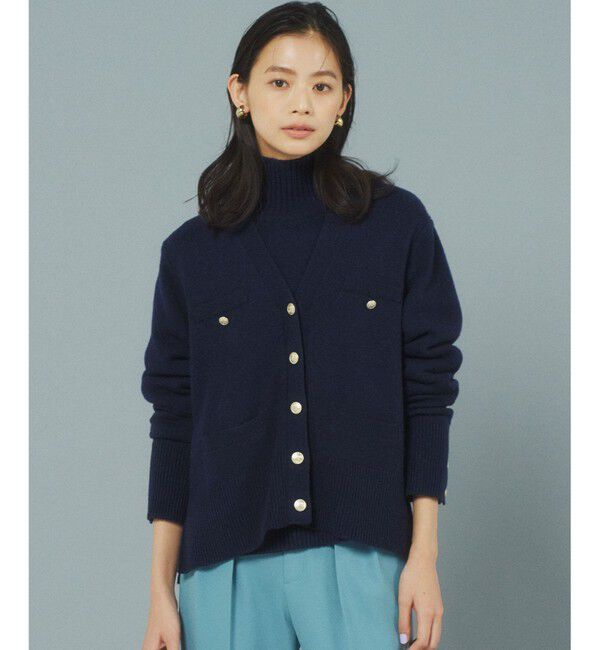 組曲「ウールカシミヤミックス ロールネック ニット」|ニット・セーター|