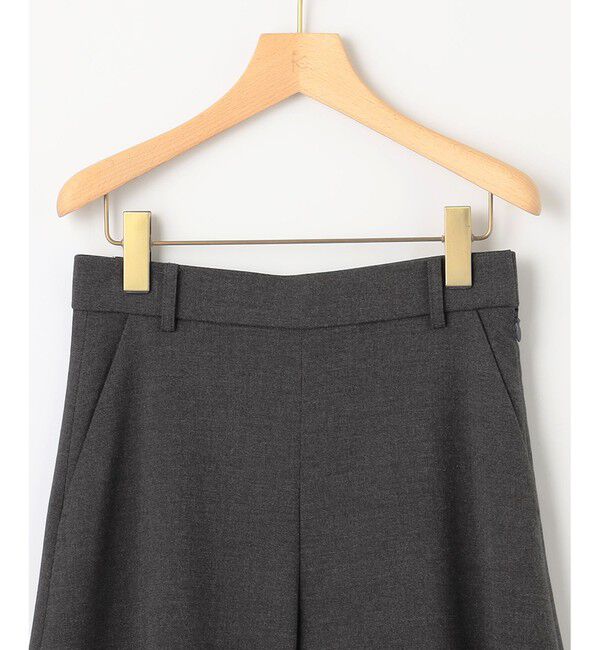 組曲「【WEB限定】ウールライクストレッチ フレアパンツ」|その他|