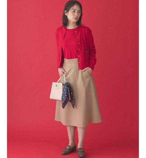 組曲「ハートボタン ニットカーディガン」|カーディガン|